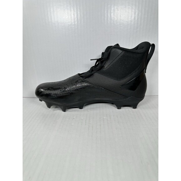 Size 9.5 adidas ADIZERO Chaos Football Cleats Athletic Mens Black ID9103 NEW main image 6